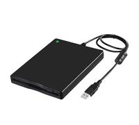 CAZSTYK Unidad de lector de disquetes USB externa de 3.5 pulgadas para uso en oficinas y almacenamiento de datos personales, unidad de disquete portátil