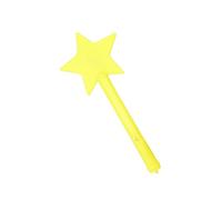 CAZSTYK Varita luminosa con luz LED con 3 modos intermitentes en forma de estrella, incluye pilas, varita LED iluminada para boda, envío para niños