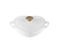 Cazuela 20 cm Le Creuset Colección Corazón Hierro fundido 21402200101442 Blanco