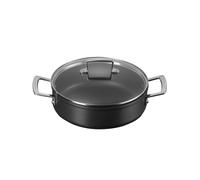 Le Creuset Sauté antiadherente endurecida de 24 cm con tapa de cristal, 51113240010500