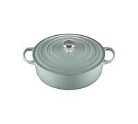 Cazuela 30 cm Le Creuset Signature Hierro fundido 21179307174430 Sea Salt