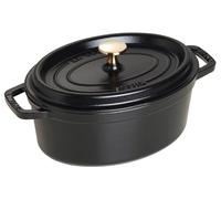 STAUB Cacerola de hierro fundido Staub La Cocotte oval 2.35 L Negro