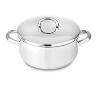 Cazuela de Inducción Europa 28 con Alas 6.7L (Acero Inoxidable) - SILAMPOS