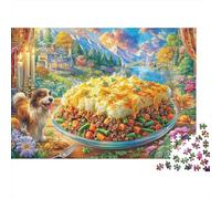 Cazuela Rompecabezas 1000 Piezas,Puzzle Difícil para La Familia - Tiempo De Calidad Y Diversión 38x26cm/1000pcs