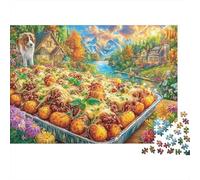 Cazuela Rompecabezas 1000 Piezas,Puzzle Difícil para La Familia - Tiempo De Calidad Y Diversión 70x50cm/1000pcs