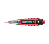 Cazzodriver del probador de voltaje - Bolígrafos del probador de circuito | Bolígrafo detector de voltaje 12-250V con destornillador eléctrico de alarma audio e iluminado para detección de circuitos