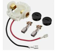 CB-430 - Kit de montaje de soporte de cepillo de carbono compatible con amoladora angular Makita, juego de escobillas de carbono de repuesto para BGA450 BGA452 DGA452 GA400 BGA402 GA400D, piezas de