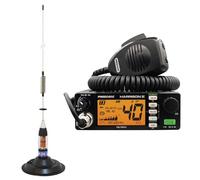 CB President Harrison II ASC + CB Antenna PNI ML70 Radio Kit, Longitud 70cm, 26-30MHz, 200W