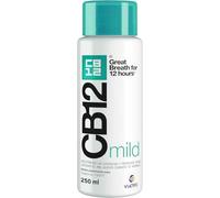 CB12 Enjuague bucal - Combate la causa principal del mal aliento - efecto probado científicamente durante 12 horas - 250ml Menta Suave
