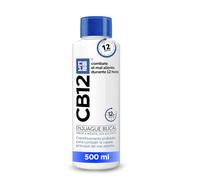 CB12 Enjuague bucal - Líquido, Fortalece los dientes, Combate la causa principal del mal aliento - efecto probado científicamente durante 12 horas - 500ml