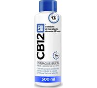 CB12 Enjuague Bucal para Mal Aliento Menta 500 ml
