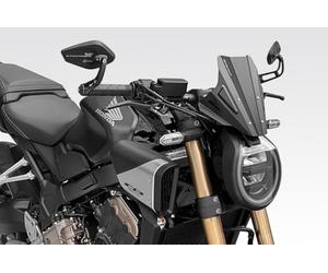 CB650R 2024/25 - Kit Carenabris 'Warrior' (R-0994) - Parabrisas Lunas Cúpula de Aluminio - Tornillería Incluido - Accesorios De Pretto Moto (DPM Race) - 100% Made in Italy