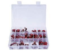 CBB Film Capacitor Assortment 180PCS | 15 Values 10nf - 68nf / 400V - 630V | Polypropylene Capacitors for Electronics/Audio/Electrical Circuits | Heat Tolerant, Low Loss,