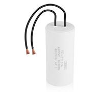 CBB60 450V 50uf Condensador de arranque, 50/60HZ cilíndrico supresión condensadores arranques funcionamiento Microfarad con cables M8 para motor eléctrico secadora bomba piscina aire acondicionado