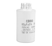 CBB60 Condensador,Condensador de funcionamiento AC 250V 60uF 50/60HZ Para lavadora, bomba y motores