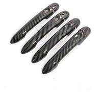 CBCLOPKLCU Cubiertas para maNinjas de puertas exteriores de automóviles Para Captur Kaptur y QM3 (2013-2020), accesorios de fibra de carbono. Manija de puerta exterior( 4dr 1 Key 2 Buttons)
