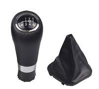 CBCLOPKLCU Funda para pomo de cambio de marchas Para Benz W203 S203 CL203 W209 W204 C204 C63 C300 C250 W207 A207 W212 6 velocidades perilla de caja cambios coche( Black-6-do-8)