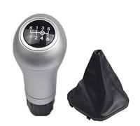 CBCLOPKLCU Funda para pomo de cambio de marchas Para Benz W203 S203 CL203 W209 W204 C204 C63 C300 C250 W207 A207 W212 6 velocidades perilla de caja cambios coche( Silver-6-up-14.5)