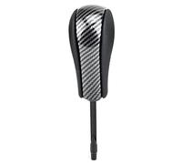 CBCLOPKLCU Funda para pomo de cambio de marchas Para E39 E46 E53 E60 E61 E63 E64 E83 E81 E82 E87 E90 E91 E92 E93 perilla de palanca cambios coche cabeza fibra carbono( Carbon Fiber-long)