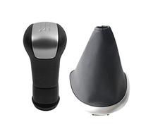 CBCLOPKLCU Funda para pomo de cambio de marchas Para NISSAN para QASHQAI para x-trail 2006 2007 2008-2013 perilla palanca cambios coche cabeza Manual Gaitor Boor funda cubierta(B Case With Frame6)