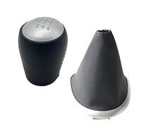 CBCLOPKLCU Funda para pomo de cambio de marchas Para NISSAN para QASHQAI para x-trail 2006 2007 2008-2013 perilla palanca cambios coche cabeza Manual Gaitor Boor funda cubierta(A Case With Frame5)