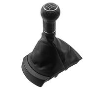 CBCLOPKLCU Funda para pomo de cambio de marchas Para SEAT para Ibiza 2002 2003 2004 2005 2006 2007 2008 estilo coche perilla palanca cambios polaina bota cubierta Collar antipolvo( 6 Speed)