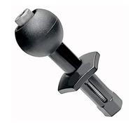 CBCLOPKLCU Soportes para Manillar Motocicleta para Ninja Motocicleta para Montaje De Base Vástago Horquilla con Orificio Hexagonal 12mm Soporte para Moto 1 Pulgada