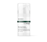 CBD HOME - Crema de Masaje con 6.500 mg de Cannabidiol + CBG - EXTRA FUERTE - Efecto Contraste - CBD, Árnica, Híperico, Hárpagofito - Músculos, Lumbares, Cervicales, Rodillas, Hombros, Espalda - 100ml