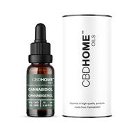 CBD HOME Oils - Aceite con CBD Aislado al 15% + CBG 5% - 10 ml - Fórmula con 1.500 mg de Cannabidiol - Base de Coco y Semilla de Cáñamo Ecológico - Fórmula Certificada - Con Omega 3-6-9 - Fabricado UE