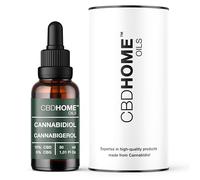 CBD HOME Oils - Aceite con CBD Aislado al 15% + CBG 5% - 30 ml - Fórmula con 4.500 mg de Cannabidiol - Base de Coco y Semilla de Cáñamo Ecológico - Fórmula Certificada - Con Omega 3-6-9 - Fabricado UE