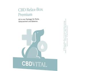 CBD VET Relax-Box Premium for Dogs - 1 box CBD VITAL
