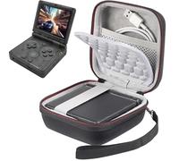 CBDYWVR Funda de Transporte rígida para Anbernic RG35XXSP/RG35XXSP Flip/RG34XXSP/Gameboy Advance SP Retro Consola de Juegos portátil, Caja de Almacenamiento de Viaje para RG35XXSP con Bolsa de Malla