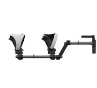 CBDYWVR VR Gunstock para PlayStation VR2, compatible con controladores PSVR2, mangos para mayor estabilidad y adaptador magnético ligero PlayStationVR2 para pistola (negro)