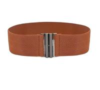 CBFGGOEUDFBS Cinturón ceñido for Mujer: cinturón versátil for Jeans y Vestidos: Duradero, Ajustable, Elegante for Uso Diario, for el Trabajo y el Fin de Semana(Camel)