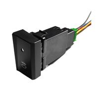 CBFMFVFROR 1 interruptor de botón de luz antiniebla for coche, apto for Hyundai Accent 2000-2005, controlador de 5 pines, botón de encendido/apagado 12V
