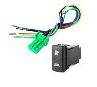 CBFMFVFROR 1 interruptor de encendido LED DRL, botón de interruptor de lámpara antiniebla delantera, apto for Toyota FJ Land Cruiser Prado 120 LC100, accesorios for coche(Fan spotlight)