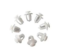 CBFMFVFROR 10/50 Uds. Barra protectora for puerta de coche, embellecedor Exterior, Clip de hebilla fijo antiroce, sujetadores de plástico, apto for Citroen Picasso Seine, 856535(20pcs)