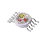 CBFMFVFROR 10 Uds. De cuentas de lámpara LED de colores de alta potencia RGB RGBW RGBWW RGBWY RGBWYV 3W 5W 6W 9W 12W 15W SMD COB Chips aptos for cuentas de luz de escenario DIY(15W RGBWY 10Pin)