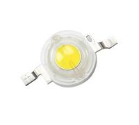 CBFMFVFROR 100-10 Uds LED Chip 1W lámpara diodo de cuentas 2,1-3,6V 110-120LM apto for decoración de luz Led DIY IC SMD(White,30PCS)