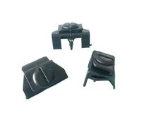 CBFMFVFROR 100 clips de forro de ala y arco de rueda, cierre de nailon, apto for Toyota Avensis Verso RAV4 Previa/Estima Urban Cruiser. 53879-28010