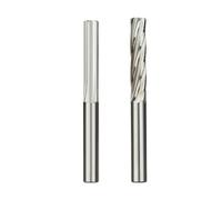CBFMFVFROR 2 escariadores de Ranura Recta for máquina de carburo, Herramienta de Corte, Material de Agujero de escariador de 1 mm a 20 mm, Apto for Centro de mecanizado CNC(2x20x50x4F)
