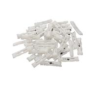 CBFMFVFROR 20-40X Clips de barra de riel de techo moldeado 191853733A 6U0853733, apto for VW Golf 7 MK2 Jetta GTI Caddy Passat B3 B4(20pcs)