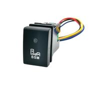 CBFMFVFROR Apto for Suzuki Jimny 10-15, botón de interruptor de actualización de energía de luz diurna LED for automóvil(BSM switch)