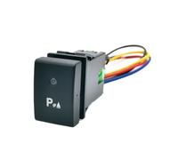 CBFMFVFROR Apto for Suzuki Jimny 10-15, botón de interruptor de actualización de energía de luz diurna LED for automóvil(Parking radar switch)