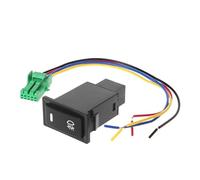 CBFMFVFROR Auto autoblocante luz antiniebla botón pulsador luz Interior botón accesorios de coche