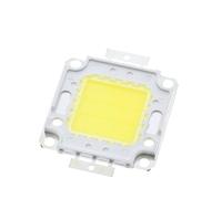 CBFMFVFROR Blanco/blanco cálido 10W 20W 30W 50W 100W Chip de luz LED DC 12V 36V COB Chip de lámpara LED integrado DIY reflector Chip(20W White,1PCS)