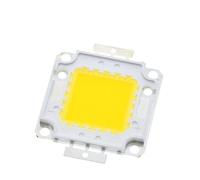 CBFMFVFROR Blanco/blanco cálido 10W 20W 30W 50W 100W Chip de luz LED DC 12V 36V COB Chip de lámpara LED integrado DIY reflector Chip(100W Warm White,3PCS)