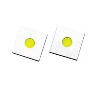 CBFMFVFROR Chip circular de cuentas blancas planas 5050 LED, 10 W, 15 W y 20 W, de alta potencia, 3 V, placa de cobre.(WHITE,10WNaked bead)