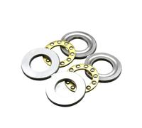 CBFMFVFROR Cojinete de empuje axial de bolas plano miniatura F8-14M F8-16M de 8 x 22 x 7 mm, compatible con impresoras 3D V-CORE 3, 10 o 5 unidades.(10Pcs,F10-21M 10x20x6.5mm)