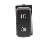 CBFMFVFROR DC12V apto for Mitsubishi Pajero Triton ASX Lancer 2006-2012, luz LED roja, interruptor de luz antiniebla trasera delantera doble, botón de encendido y apagado